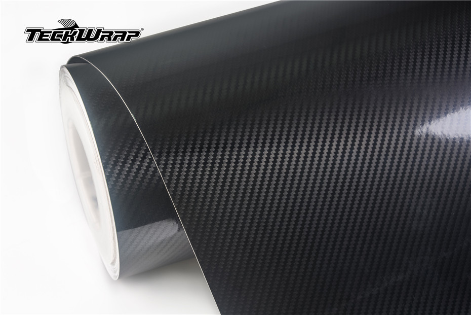 高亮3D黑色碳纤膜汽车保护膜