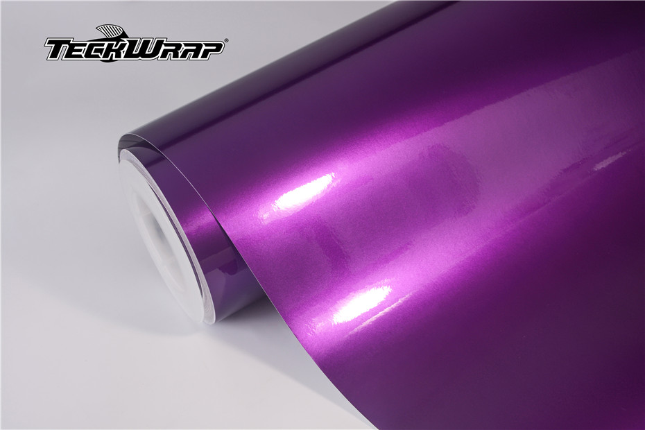 水晶糖果紫汽车保护膜