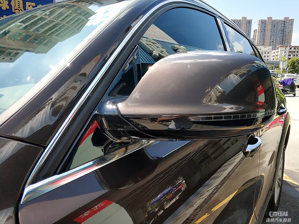奥迪Q5隐形车衣透明保护膜贴膜效果